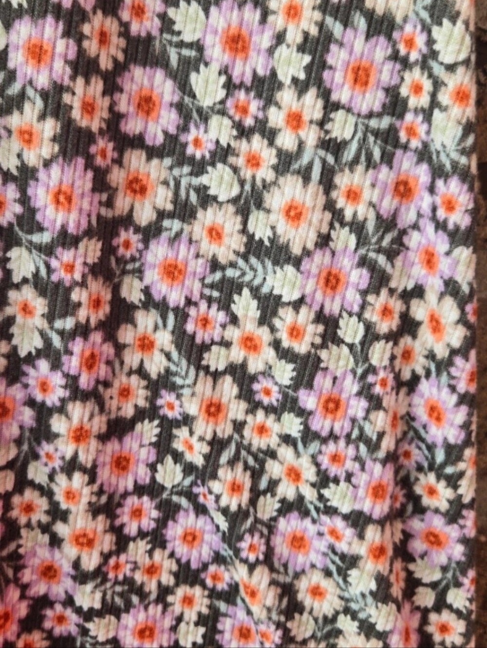 No Boundaries Floral Mini Dress — Pink, White, Black / Size L - Picture 5 of 6